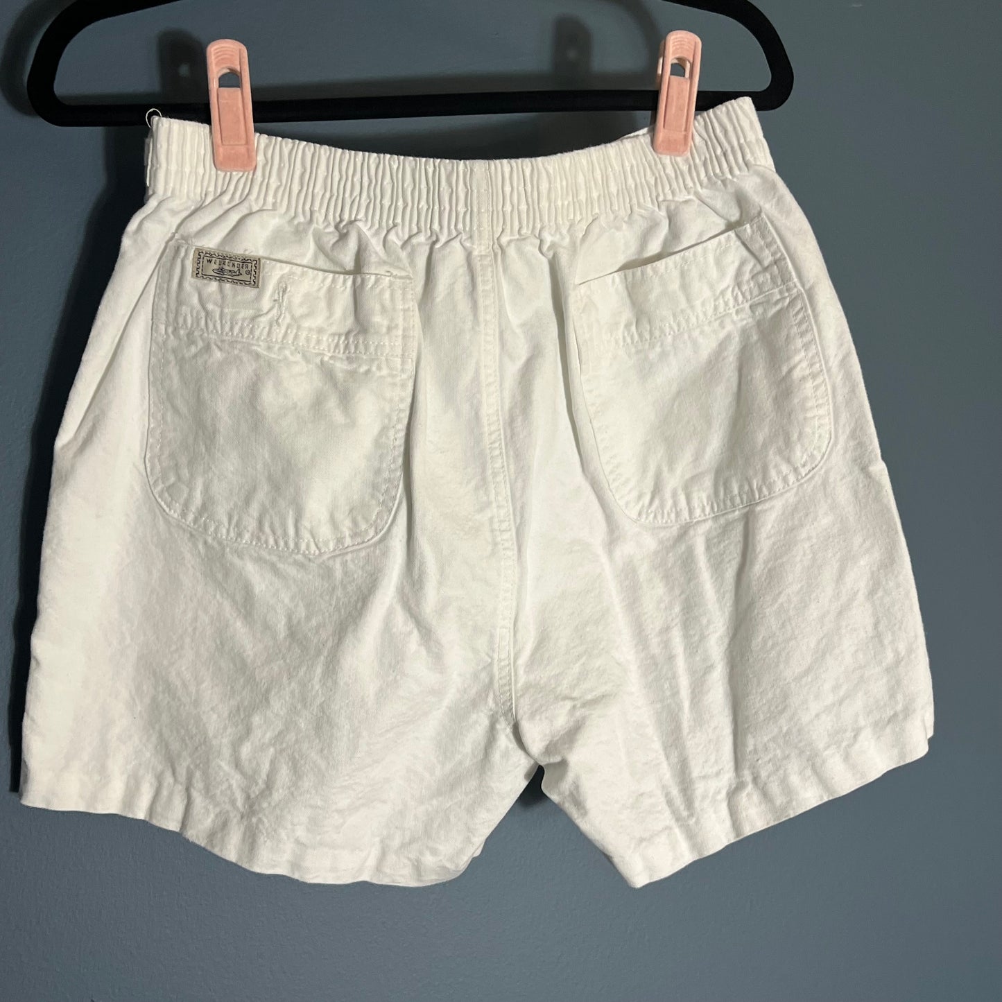 Vintage Weekender White Shorts