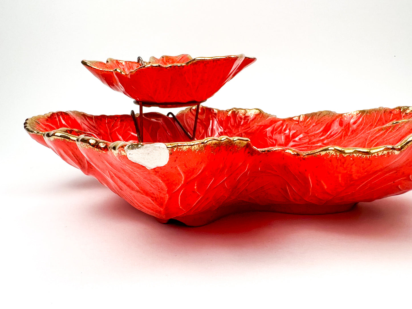 Cal USA maple leaf chip & dip set