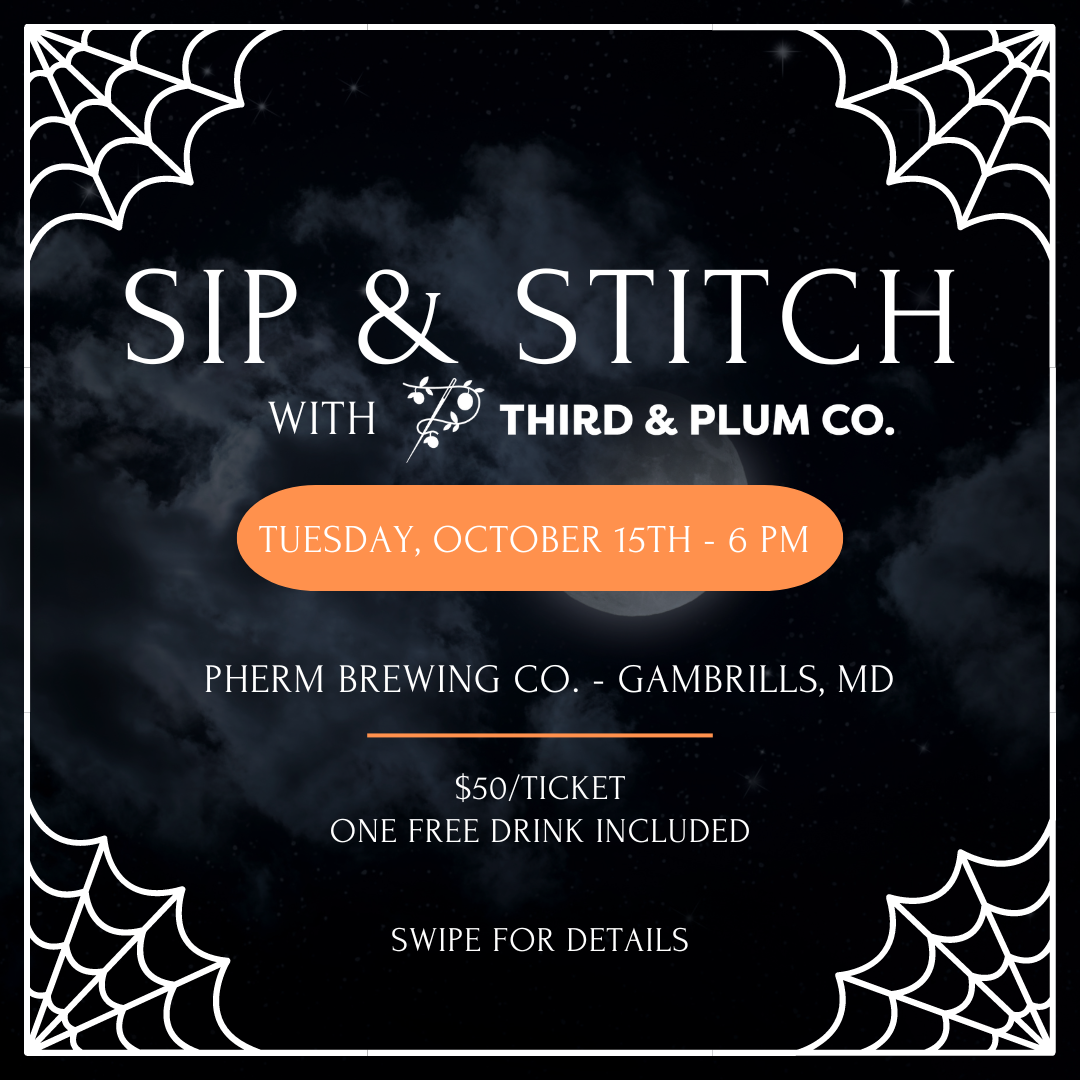Pherm Spooky Sip & Stitch