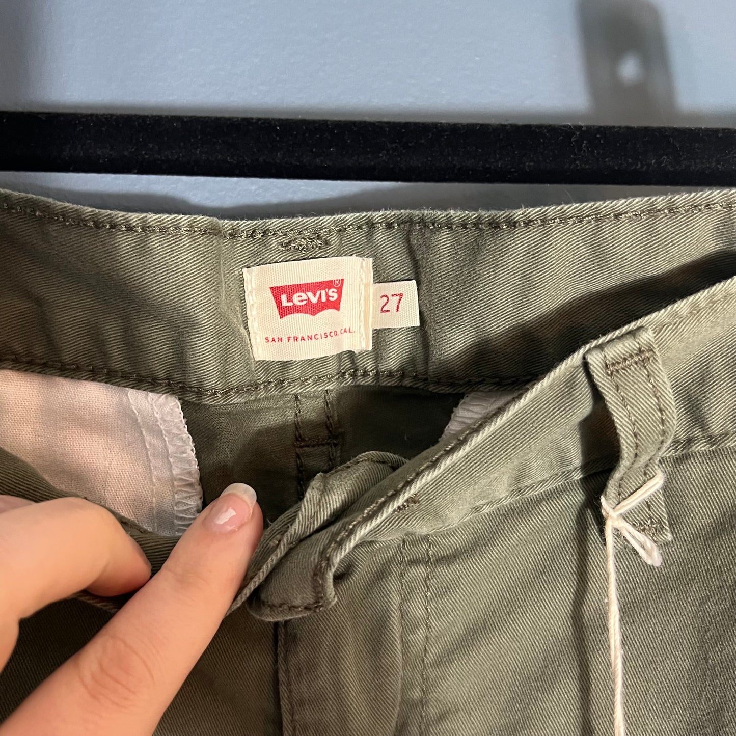 Levi's Green Shorts