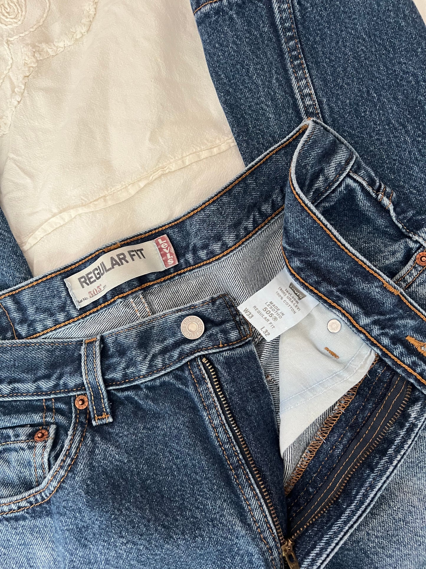 Levi’s 505 Vintage Denim Jeans