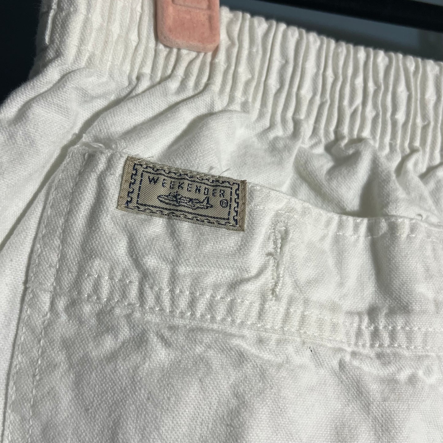 Vintage Weekender White Shorts