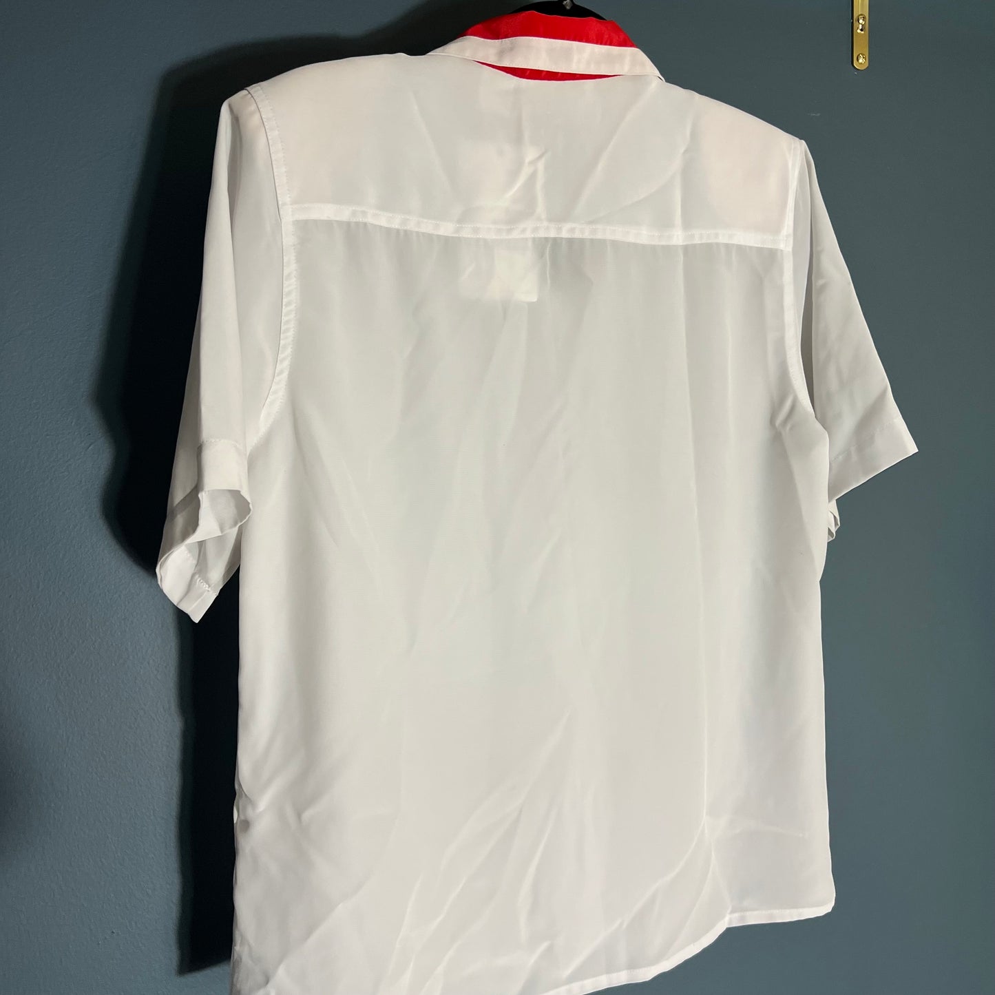 Vintage Worthington Rainbow Bowling Shirt