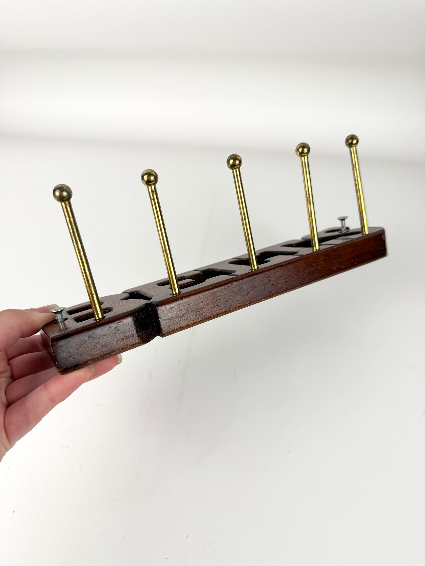 Vintage Belt Rack