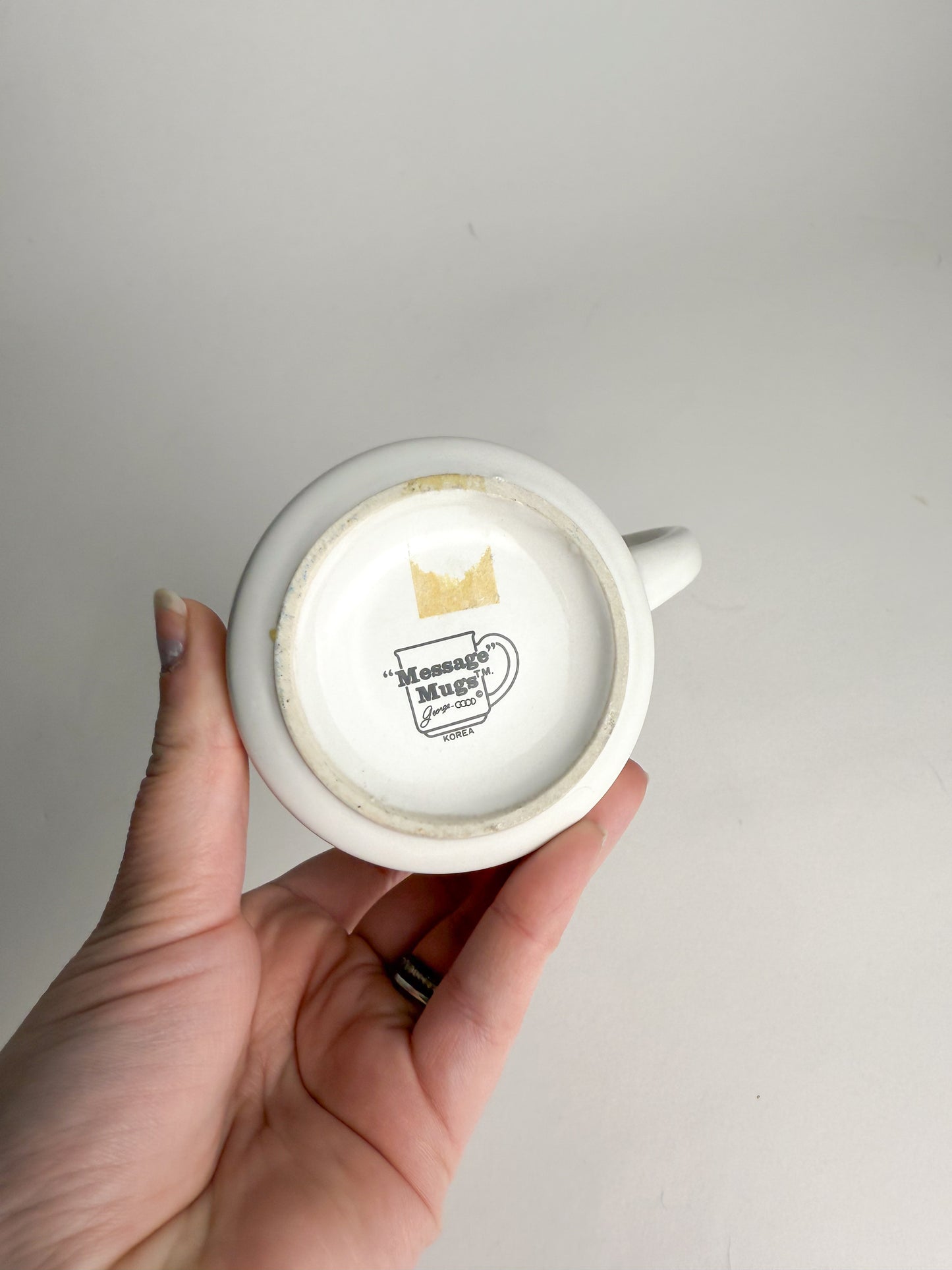 Cheeky Vintage Fire in the Furnace Message Mug - Aging, Birthday