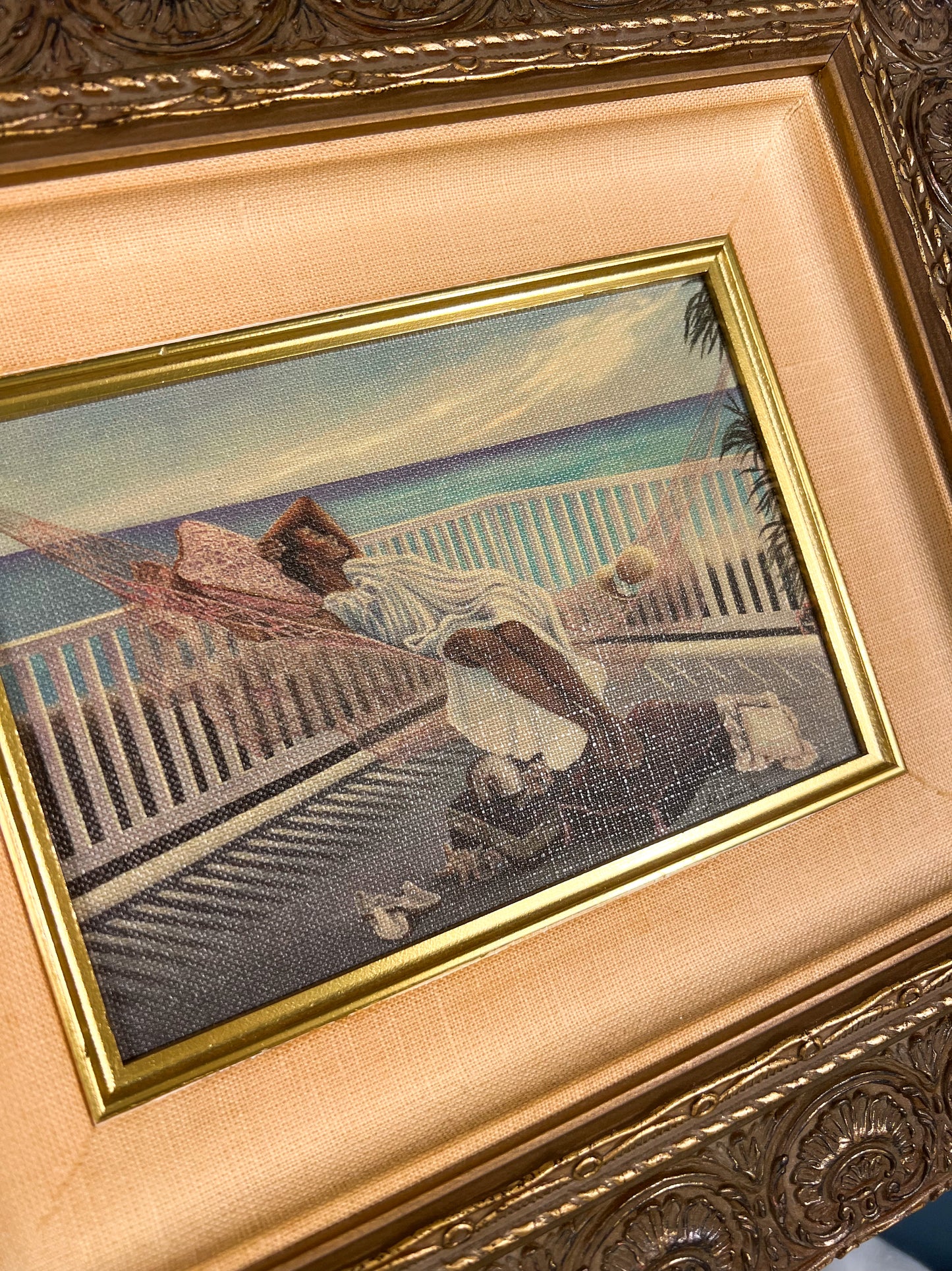 Framed print on canvas - "afternoon dreams" by Consuelo Gamboa