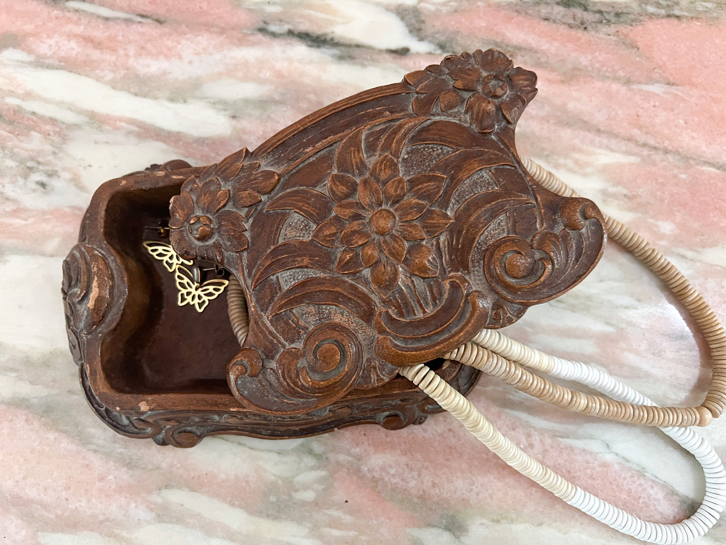 Vintage Syroco Trinket Box