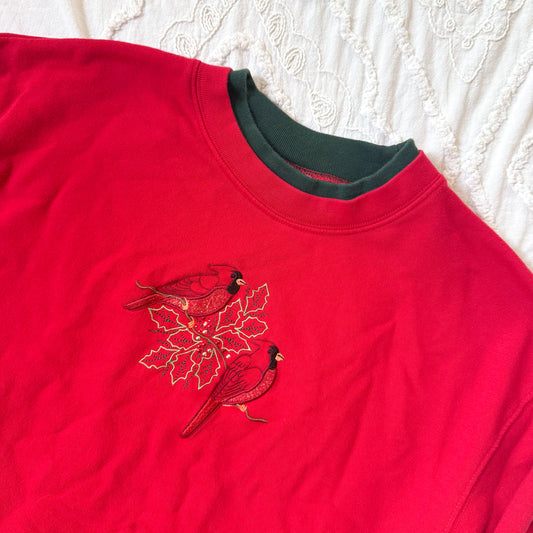 M&C Sportswear Red Cardinal Sweater