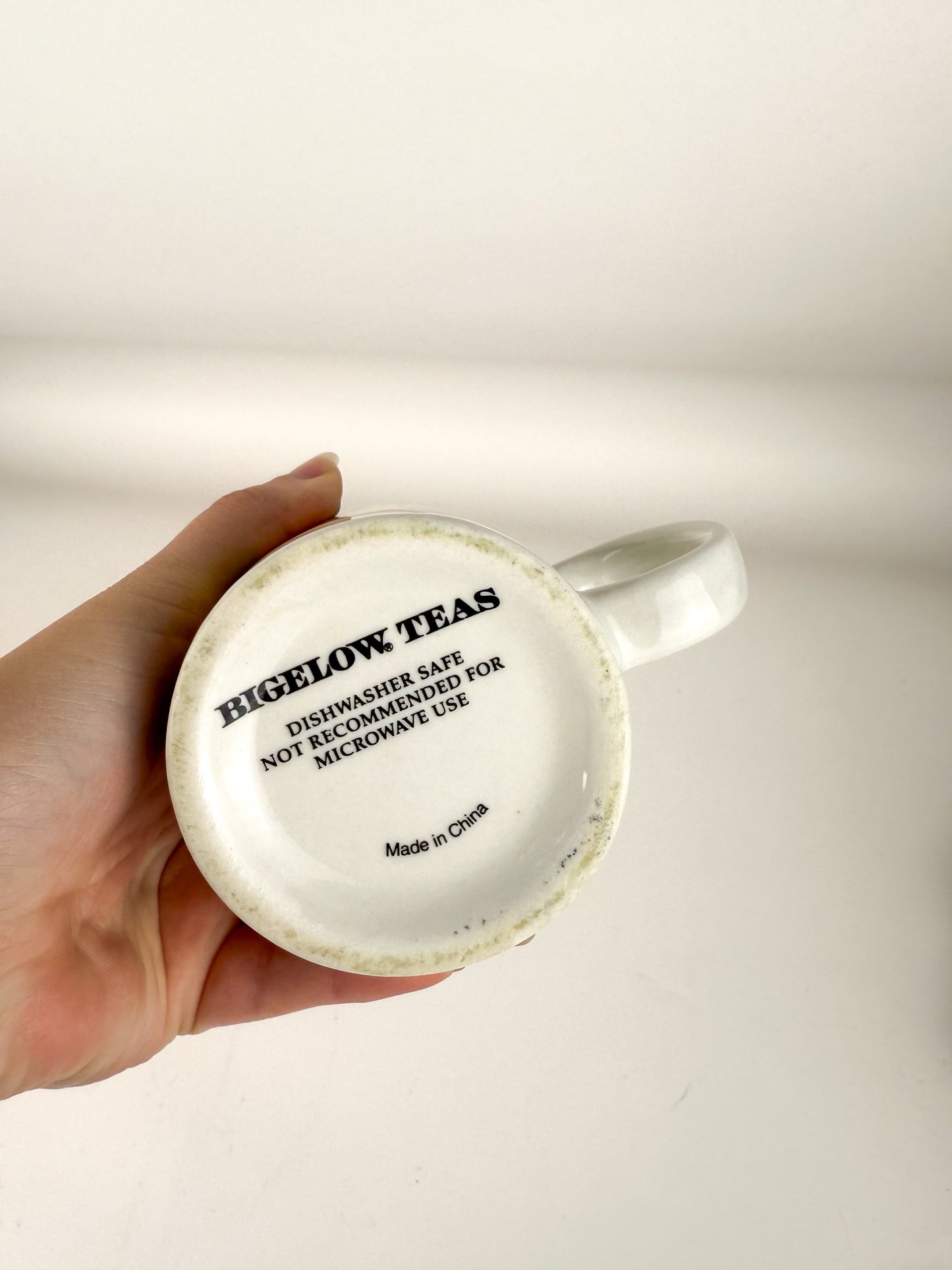 Vintage Bigelow lemon lift mug