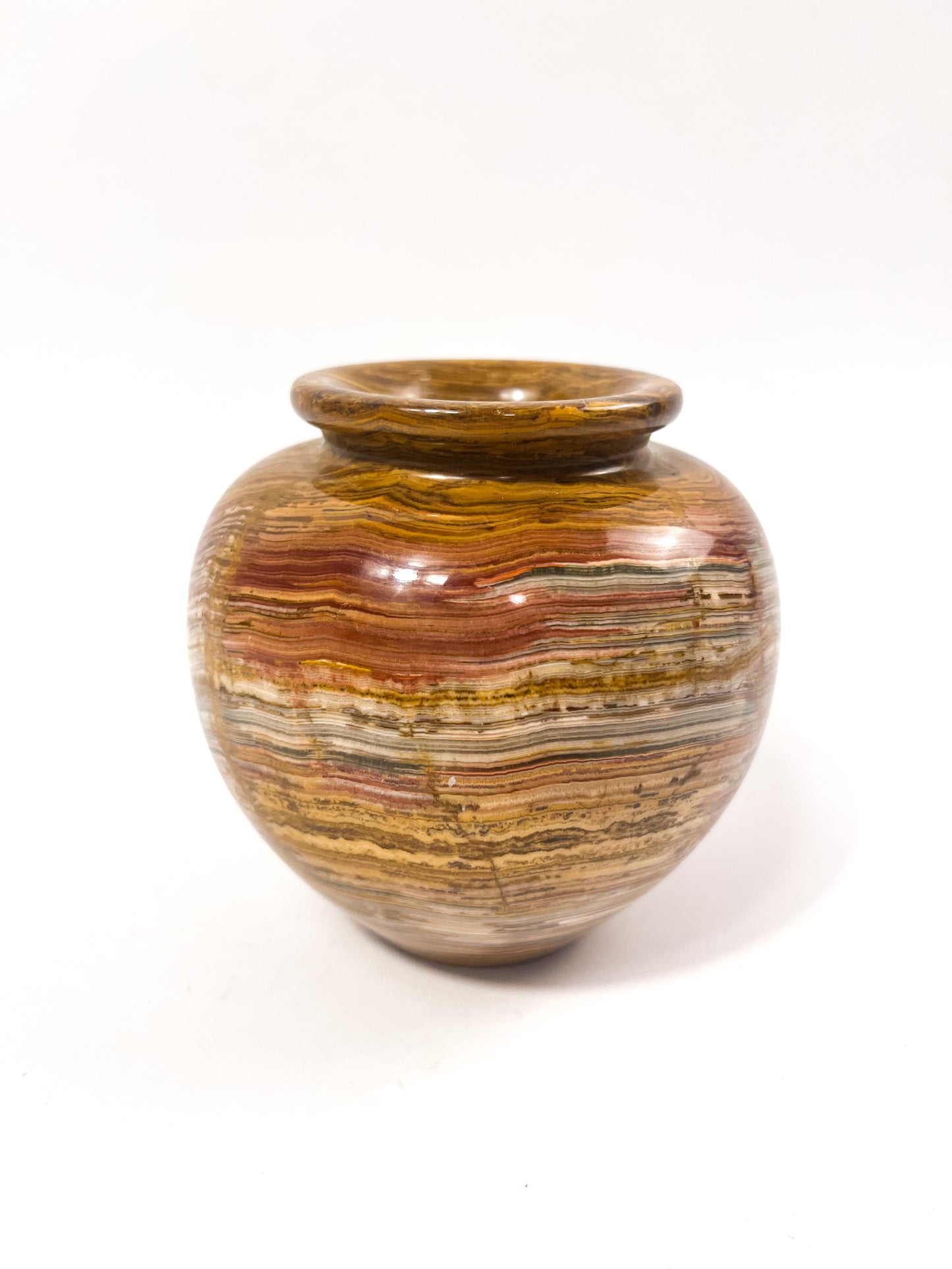 Round Onyx Vase