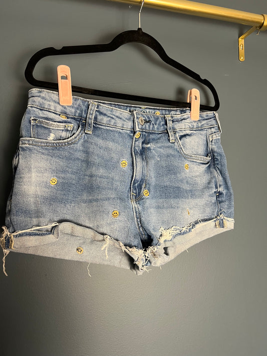 Arizona Denim Smiley Shorts