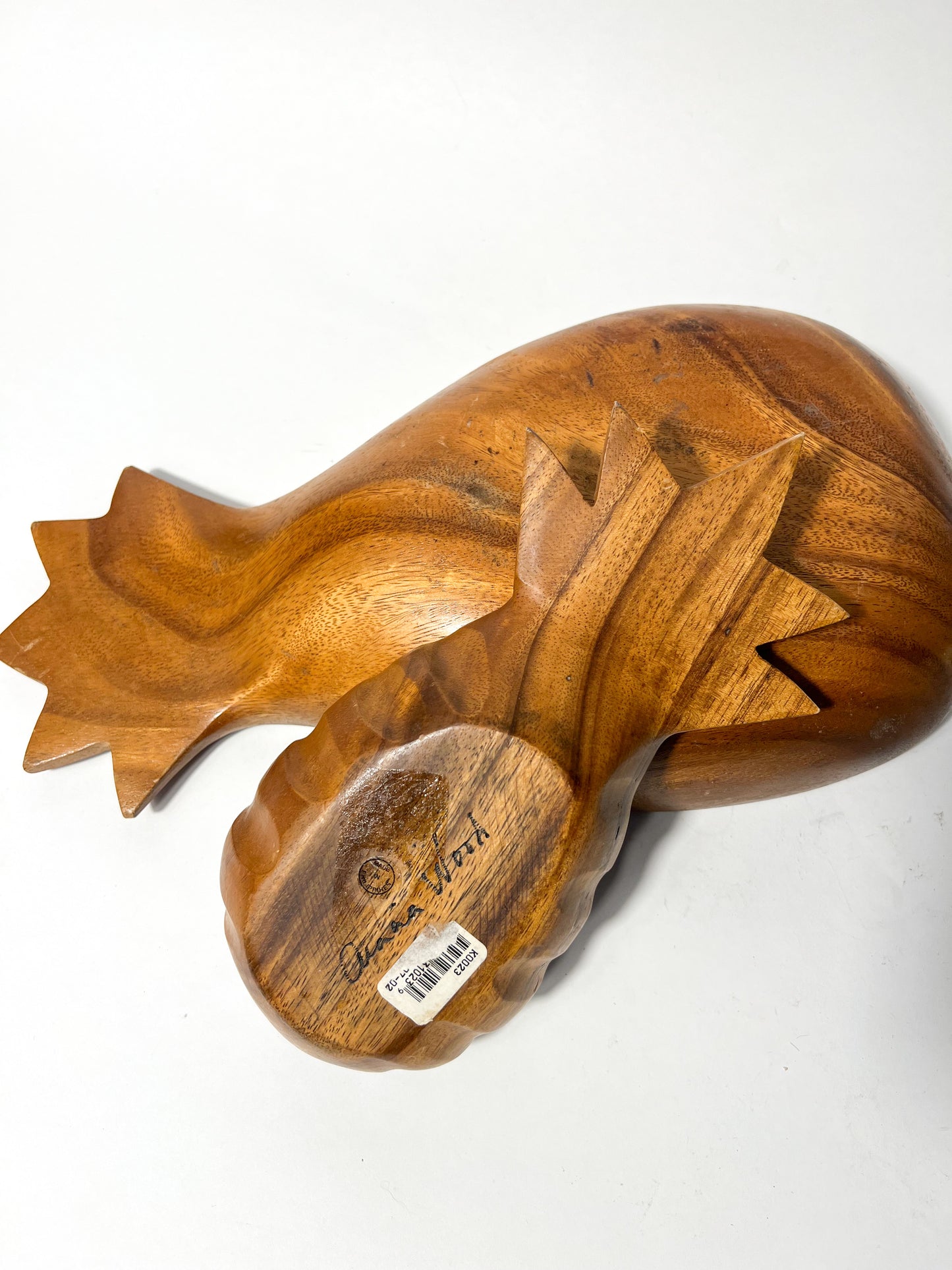 Monkey pod/Acacia Wood Pineapple Bowls