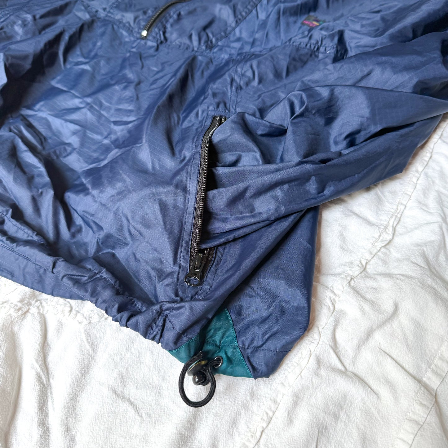 Helly Hansen Navy Packable Windbreaker