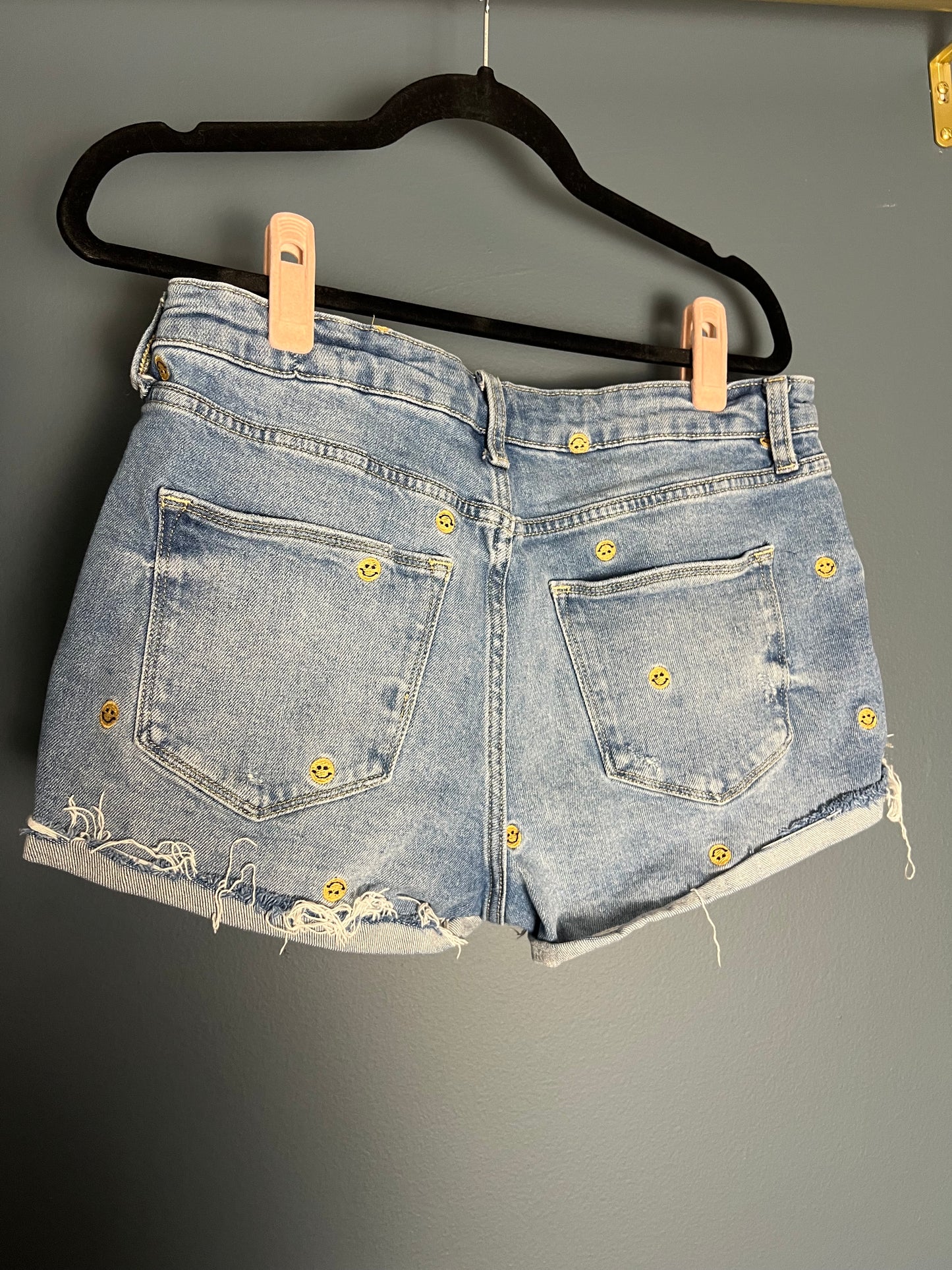 Arizona Denim Smiley Shorts