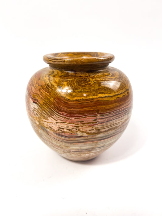 Round Onyx Vase