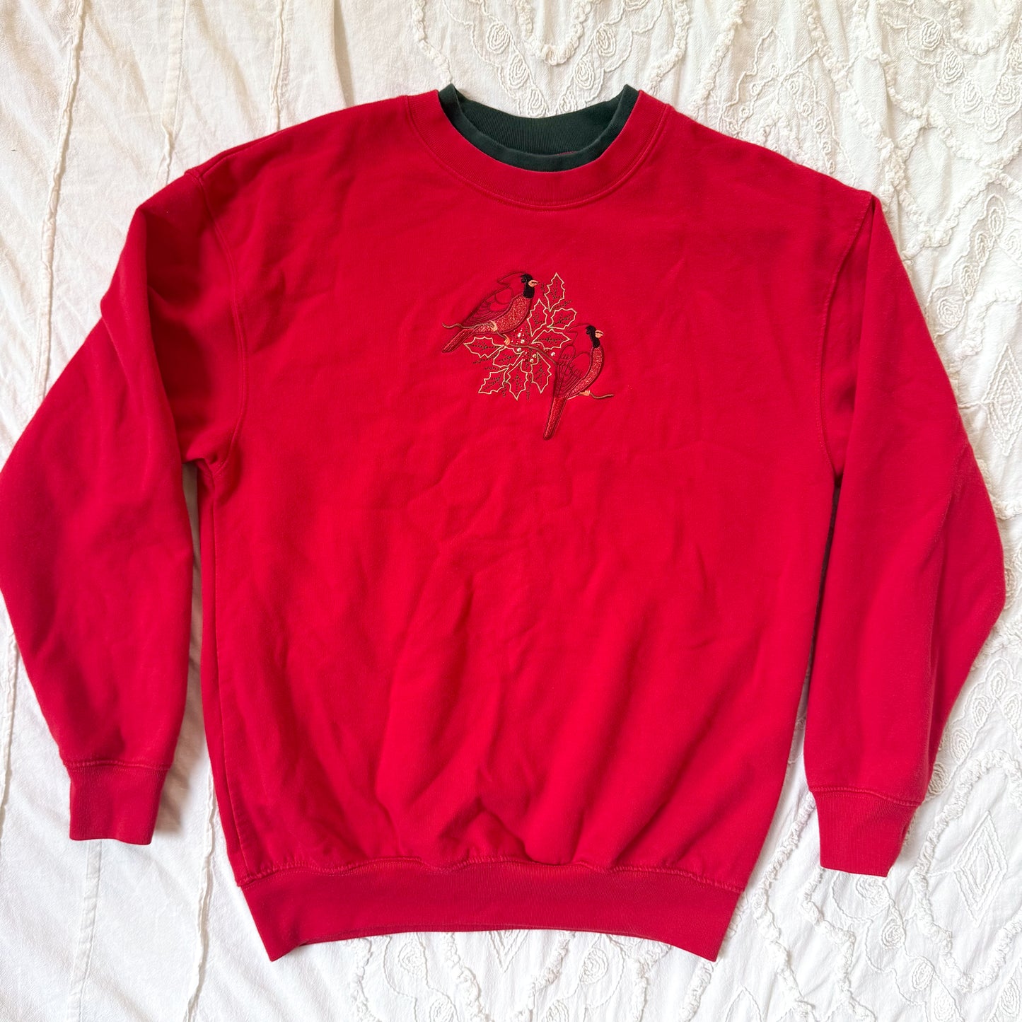 M&C Sportswear Red Cardinal Sweater
