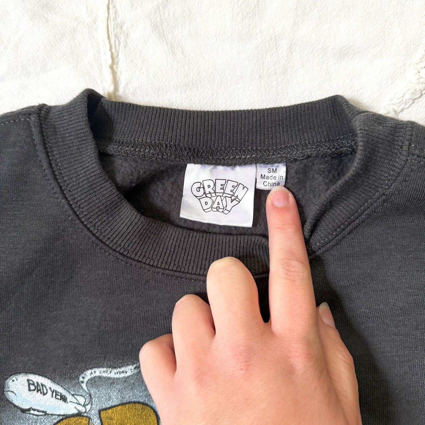 Green Day Dookie Crewneck Sweatershirt