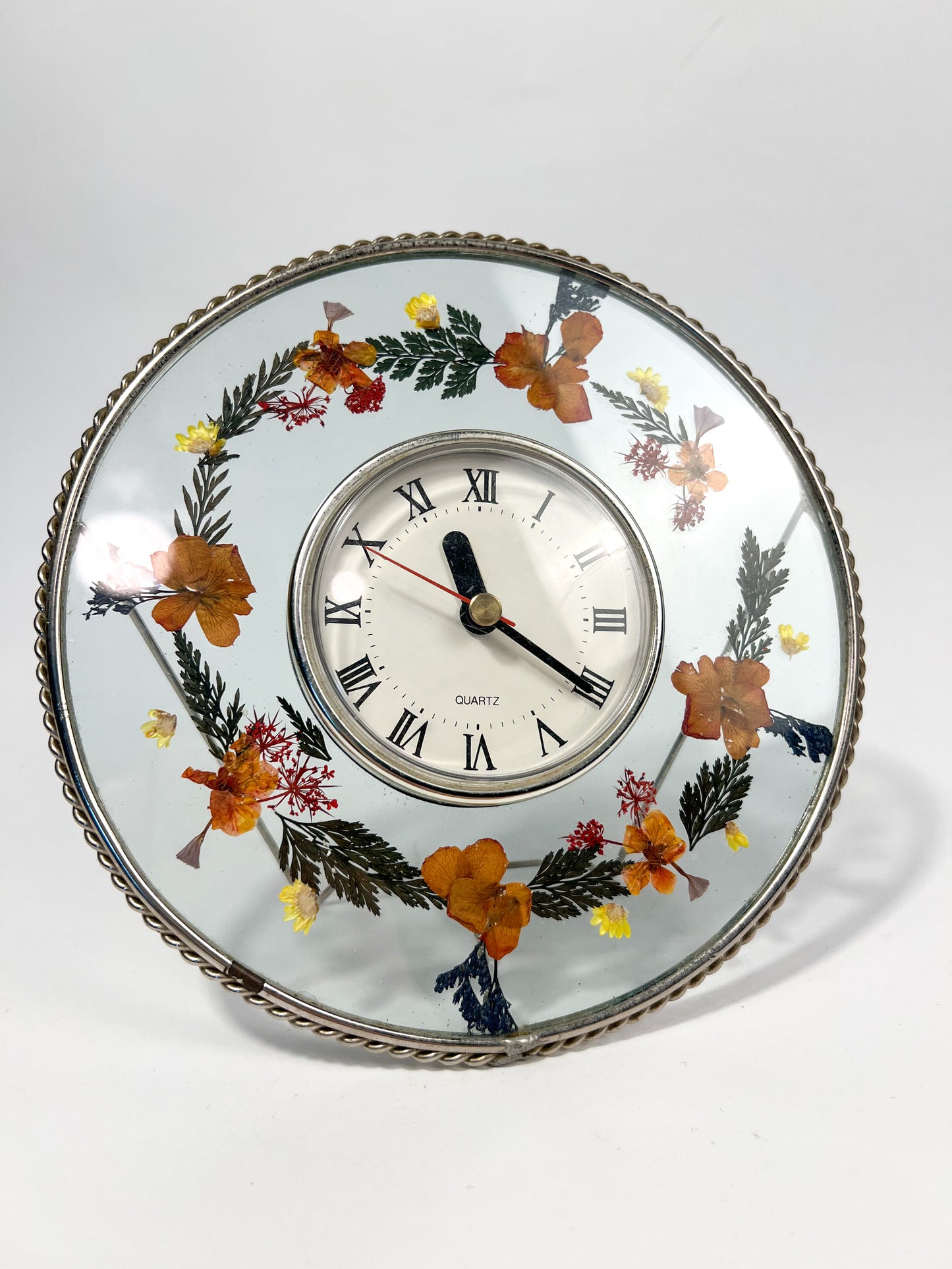 Dried Floral Clock