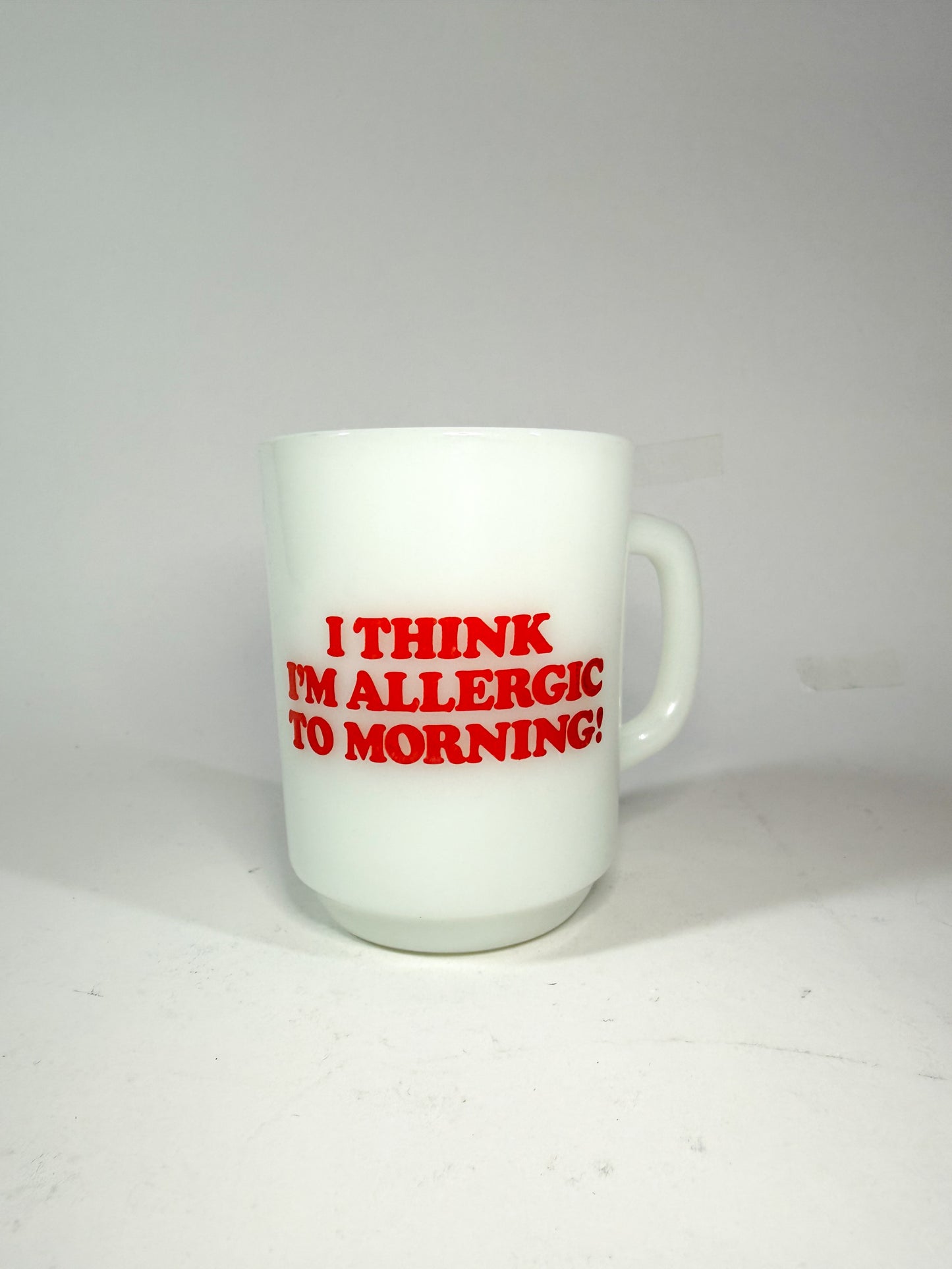 1958 Snoopy Milk Glass Mug