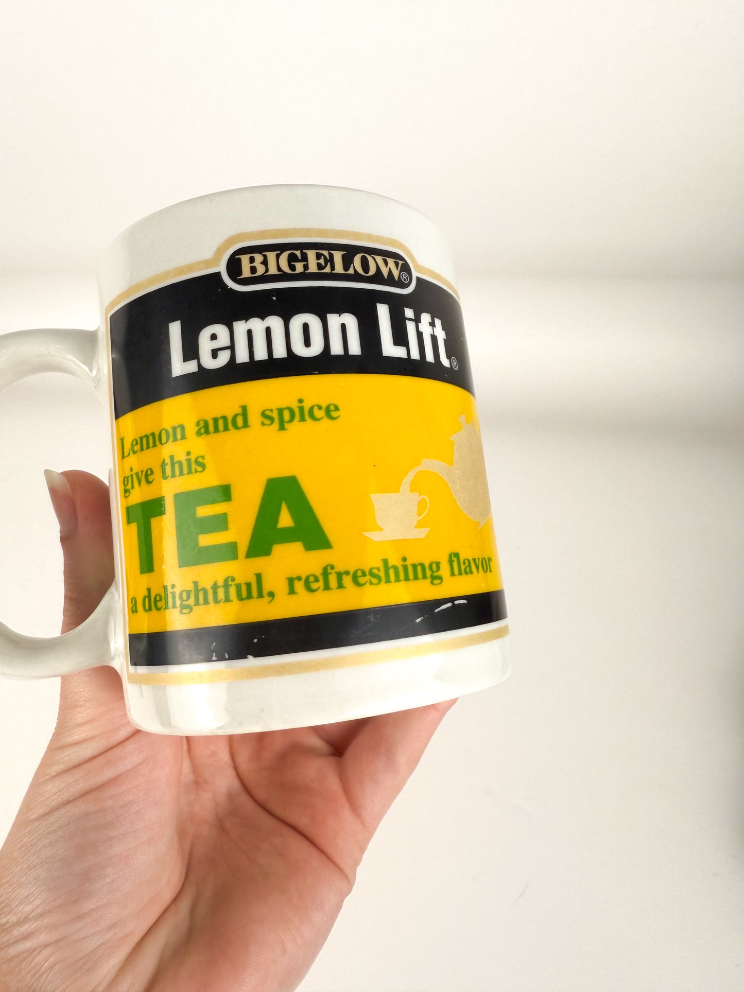 Vintage Bigelow lemon lift mug