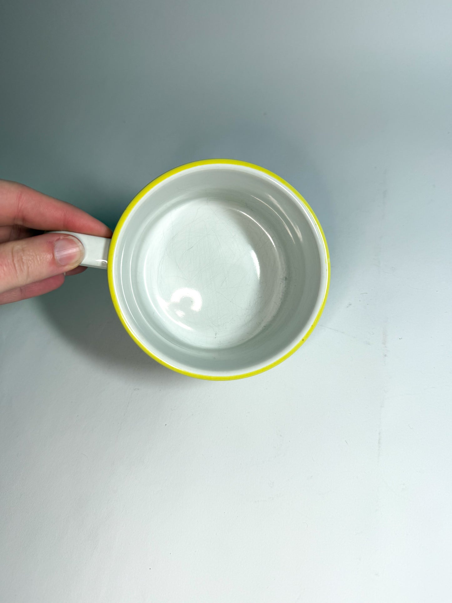 Vintage Sunnycraft Rainbow Soup Mug