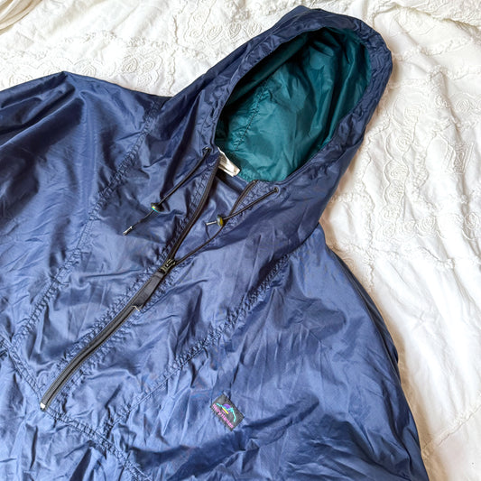 Helly Hansen Navy Packable Windbreaker