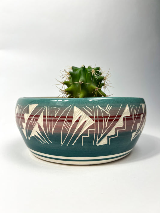 Native American (Ute Tribe) Pottery Planter