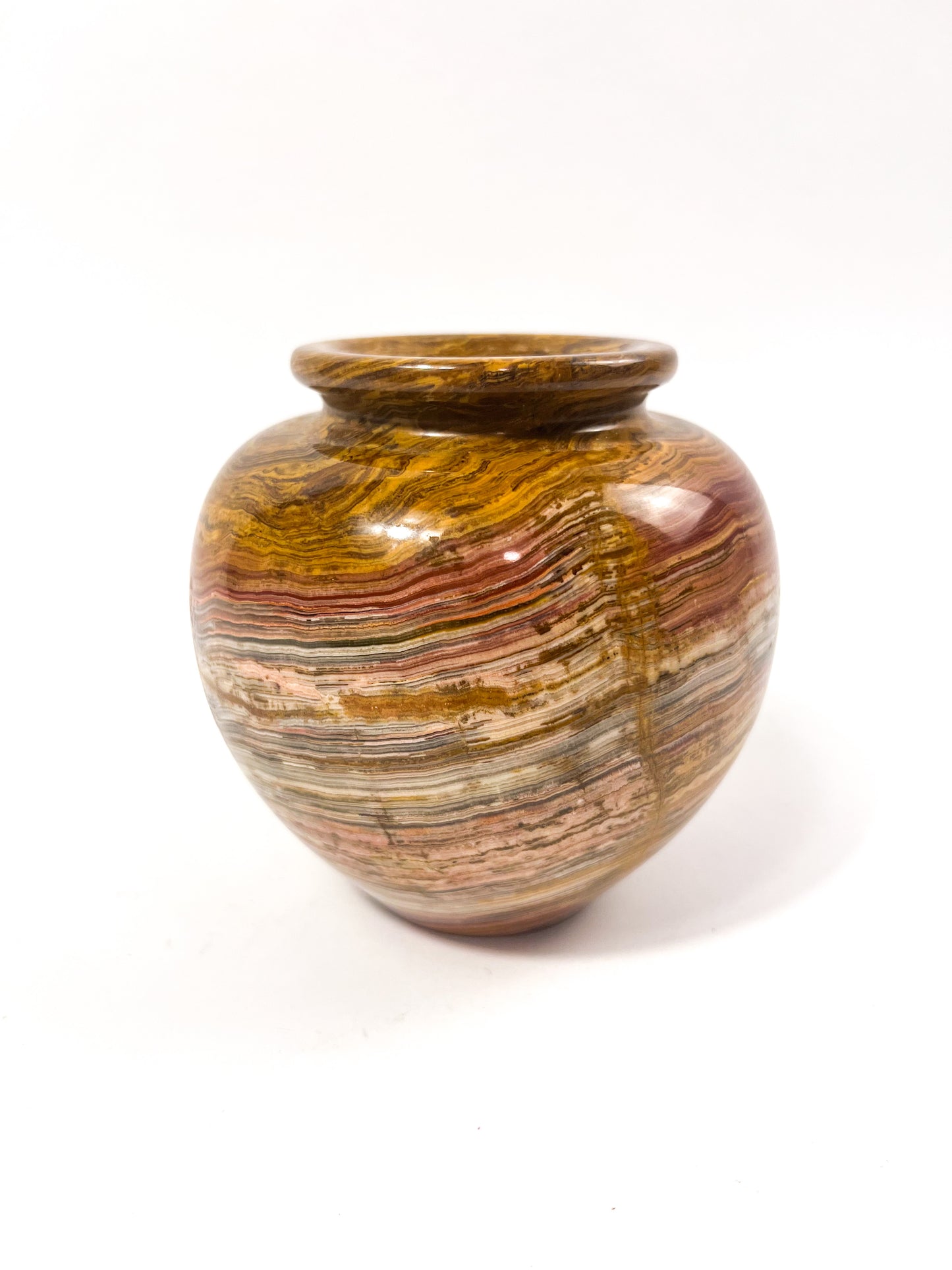 Round Onyx Vase