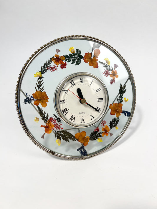 Dried Floral Clock