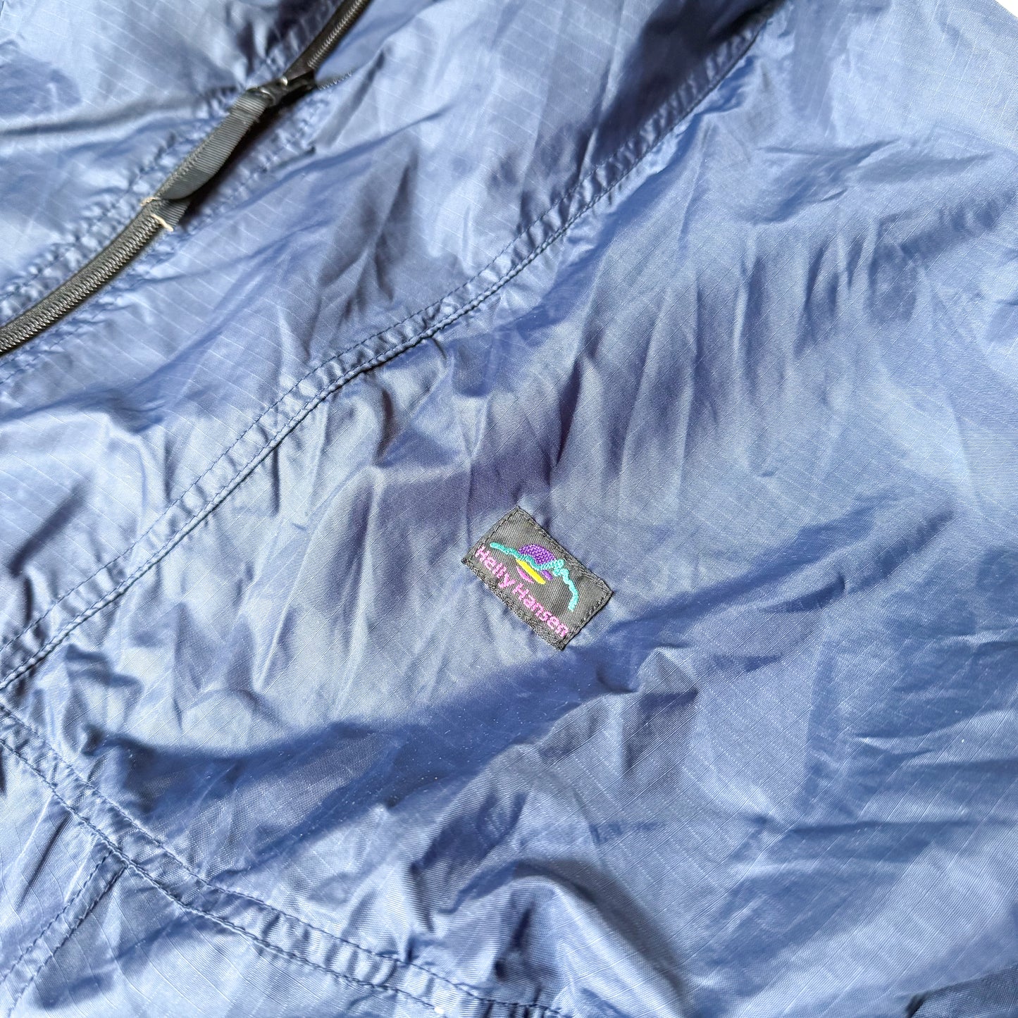 Helly Hansen Navy Packable Windbreaker