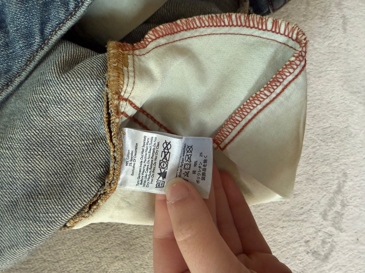 Y2K Eddie Bauer Embroidered Denim Skirt